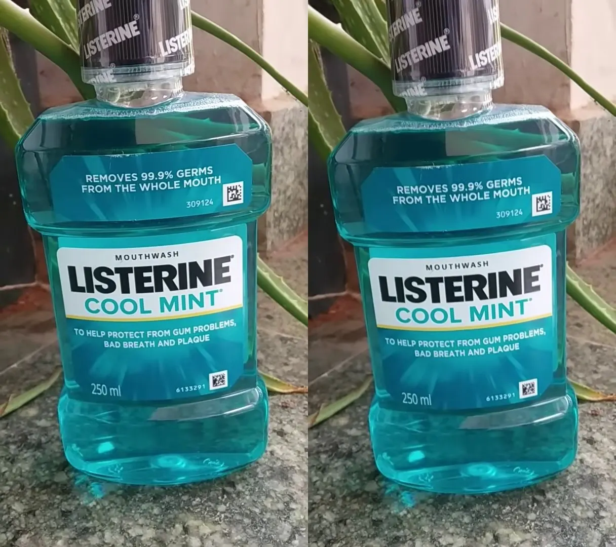 Cap Doi Nuoc Suc Mieng Listerine Cool Mint Zero 750Ml