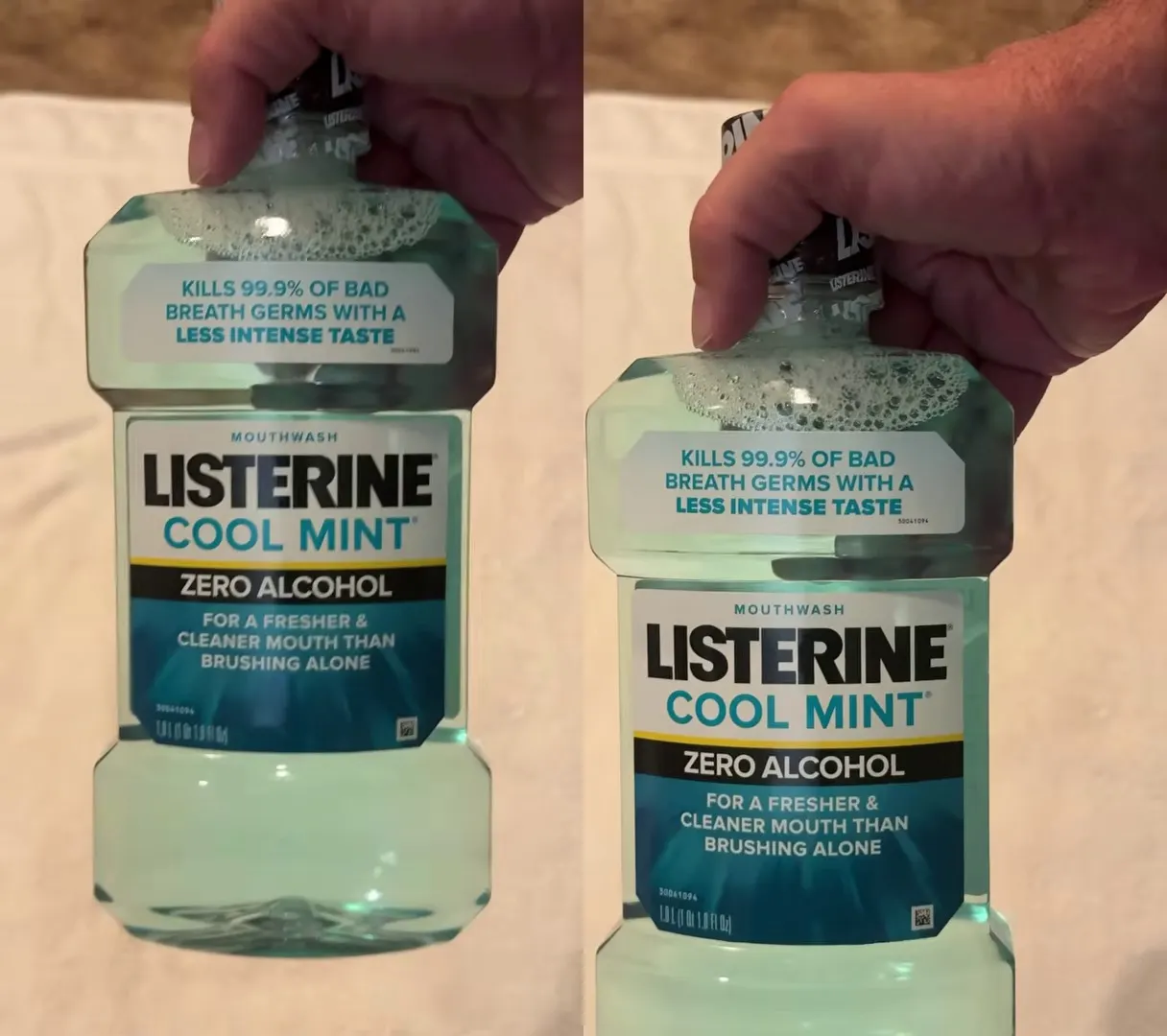 Listerinecool Mint Zero Alcohol Fresher Keeps Mouth Cle