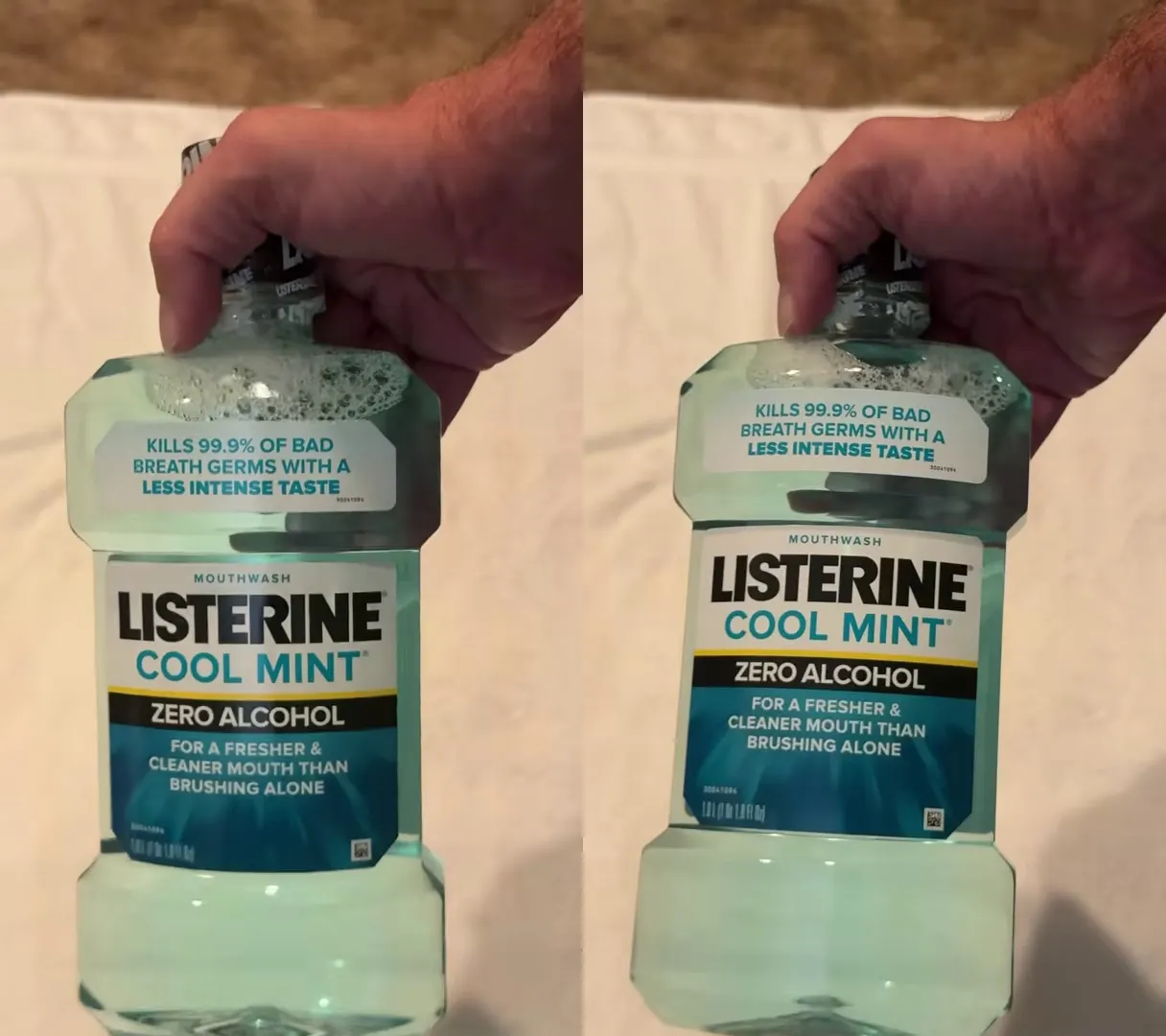 Listerinecool Mint Zero Alcohol Fresher Keeps Mouth Cle