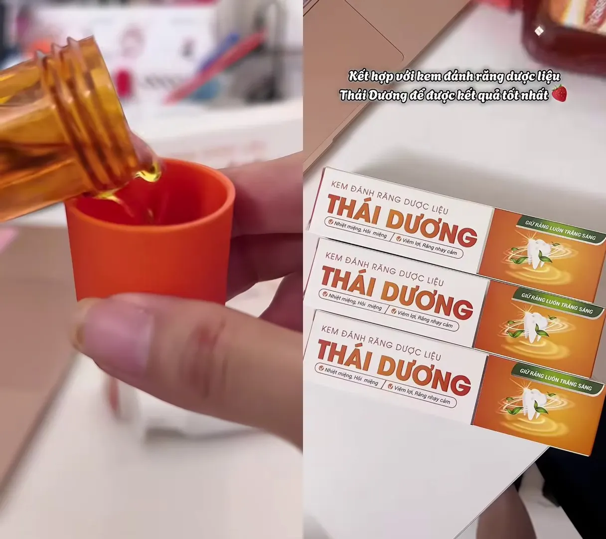 Nuoc Suc Mieng Valentine Nha Thai Duong Hoi Tho Thom Ma