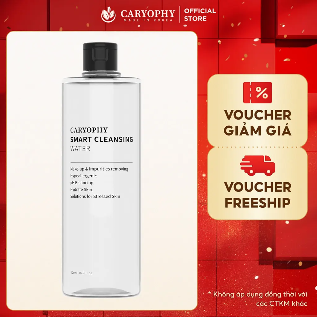 Nước Tẩy Trang CARYOPHY 500ml (CARYOPHY Smart Cleansing Water)