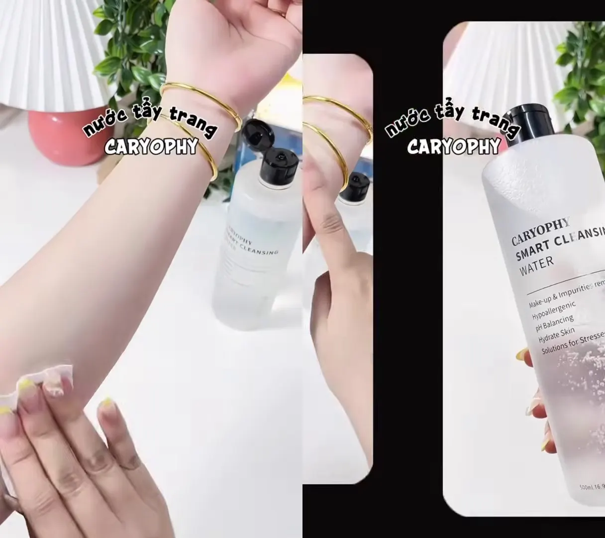 Nuoc Tay Trang Caryophy Reviewskincare Skincare Makeup