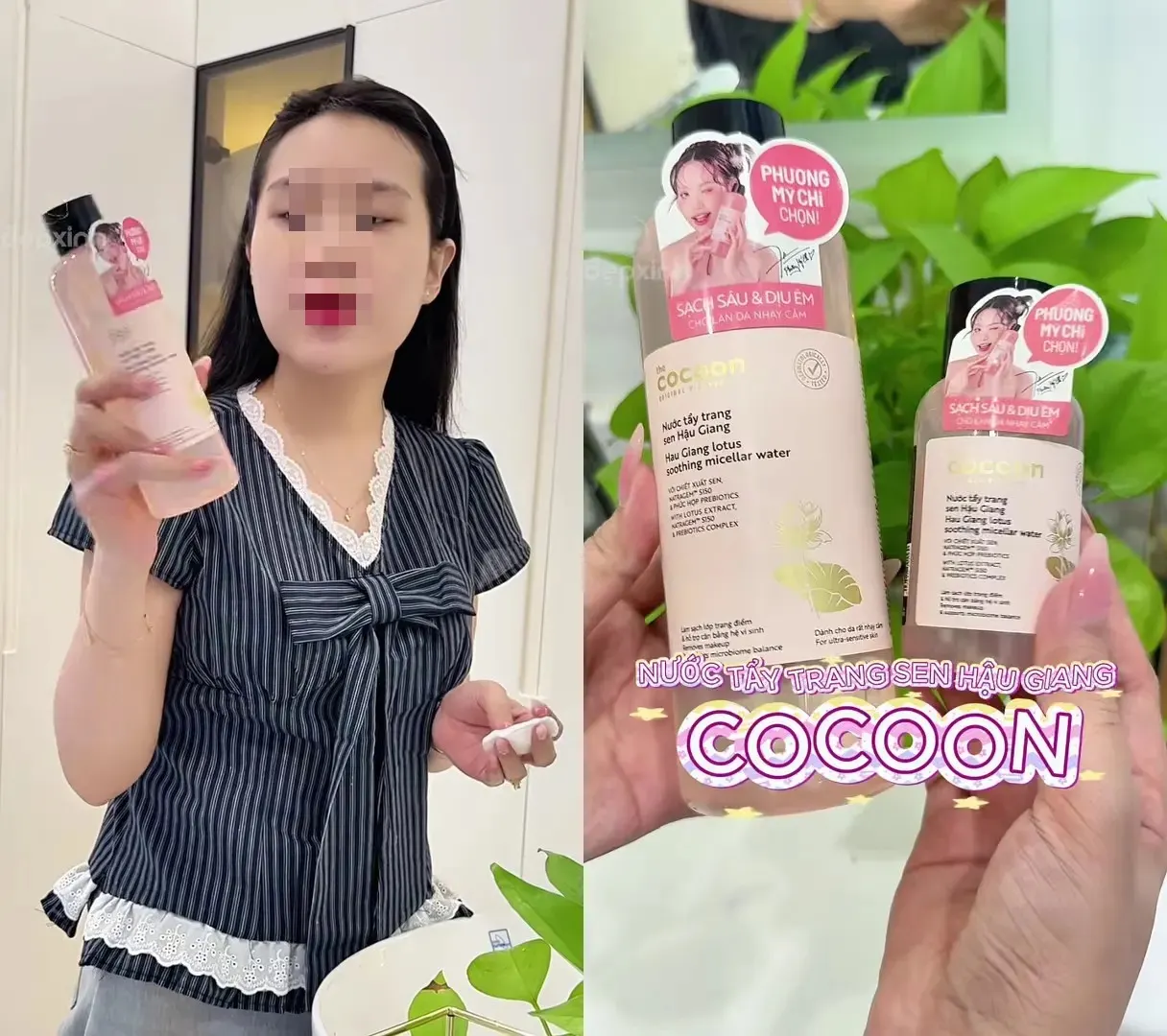 Nuoc Tay Trang Sen Hau Giang Cocoon Cocoon Nuoctaytrang