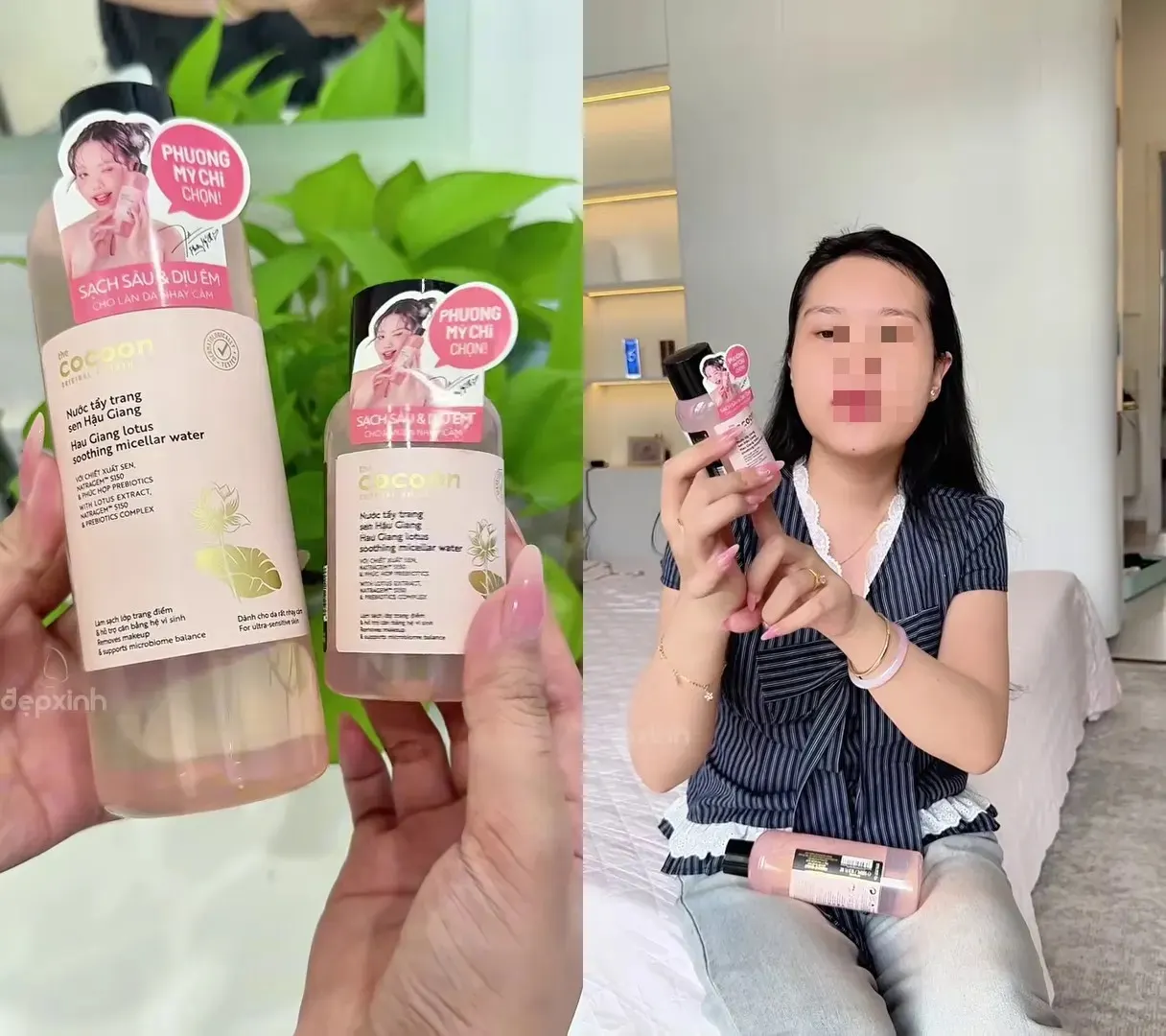 Nuoc Tay Trang Sen Hau Giang Cocoon Cocoon Nuoctaytrang