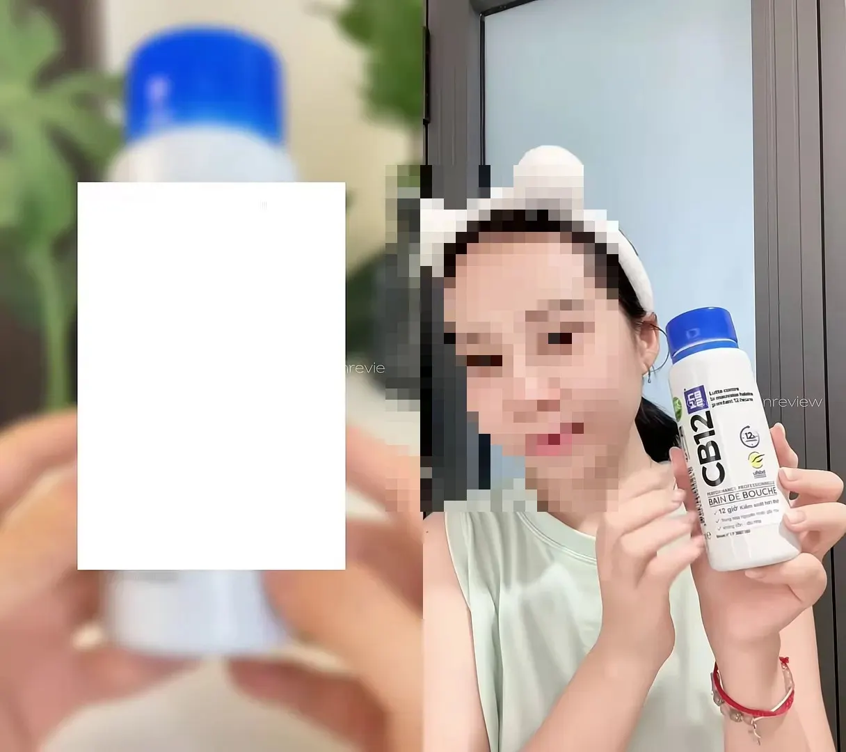 Nước Súc Miệng Kiểm Soát Hơi Thở 12H CB12 Mint Hương Bạc Hà 250ml