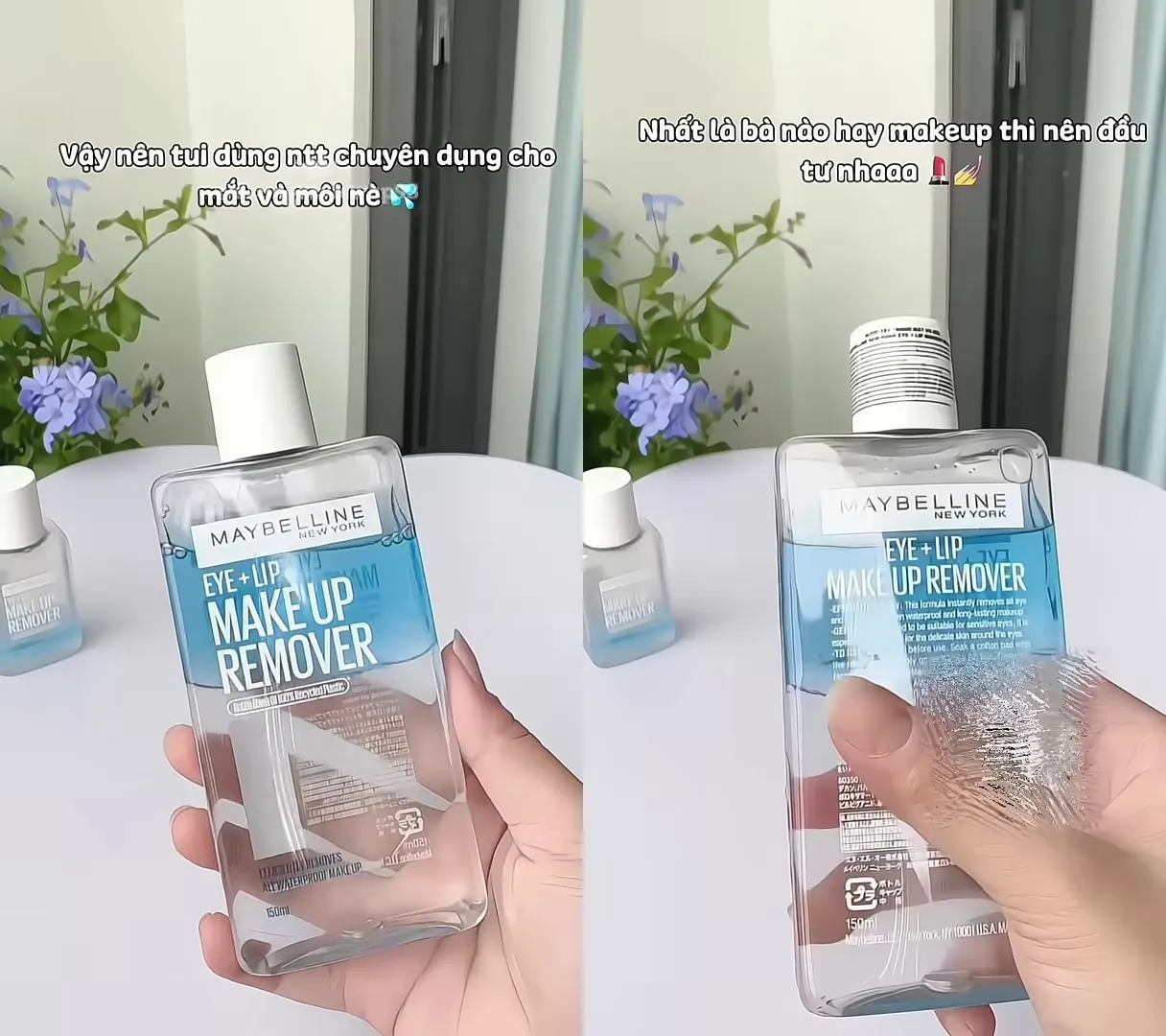 Đánh Giá Tẩy Trang Mắt Môi Maybelline 150ml